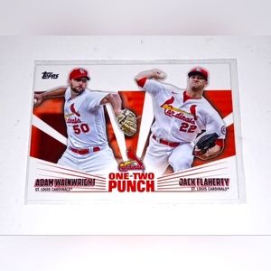 Adam Wainwright & Jack Flaherty One-Two Punch Topps 2023 #12P-5